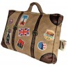 Beige Traveller Luggage