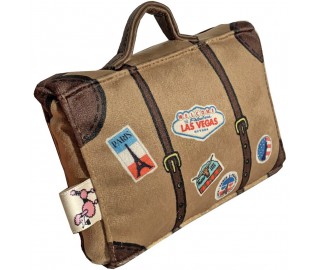 Beige Traveller Luggage