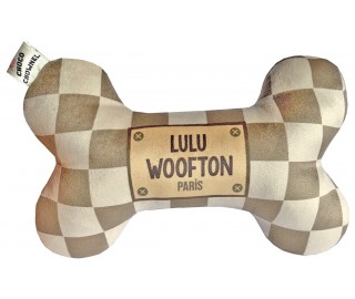 Chequer Lulu Woofton Bone