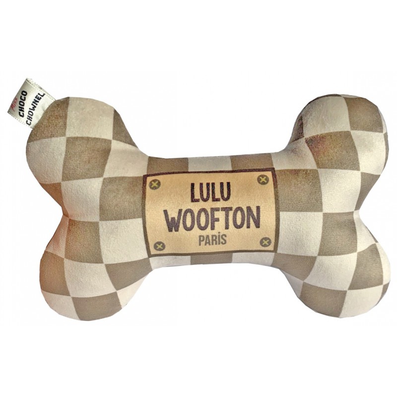 Chequer Lulu Woofton Bone