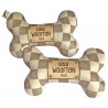 Chequer Lulu Woofton Bone