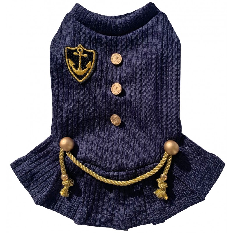 Hi, Sailor dress (navy)