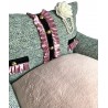 Tweed Boy Chowpel sofa bed with matching toy box