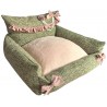 Stylish Tweed sofa bed with matching toy box