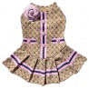 PooCCI dress with mauve rose