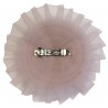 High Society (mauve) ruffle tulle hair decoration