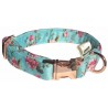 Rococo Flowers dog collar