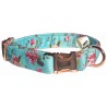 Rococo Flowers dog collar