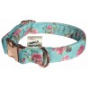 Rococo Flowers dog collar