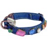 Rainbow Jelly Crystal dog collar
