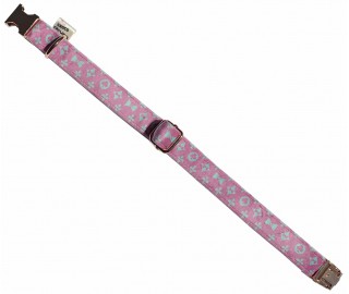 Pink and Sniffany Blue dog collar