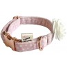 Miss Coco polka dot dog collar