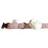 Miss Coco polka dot dog collar