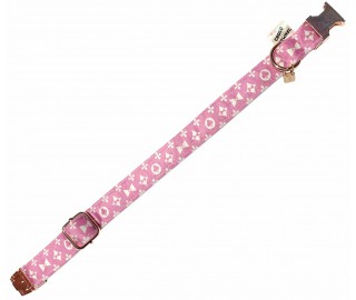 Woofton dog collar (pink)