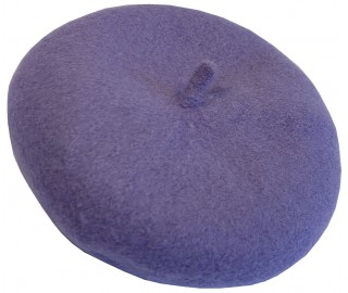 Purple Wool Barret