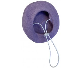 Purple Wool Barret