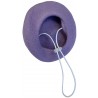 Purple Wool Barret