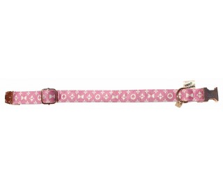 Woofton dog collar (pink)