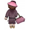 Houndstooth Coco doll