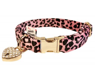 Neon Pink Ocelot collar