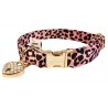 Neon Pink Ocelot collar