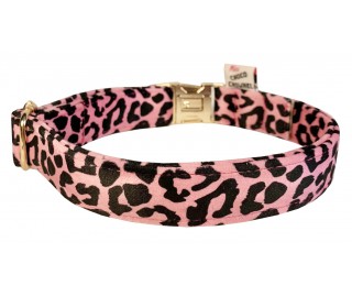 Neon Pink Ocelot collar