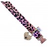 Neon Pink Ocelot collar