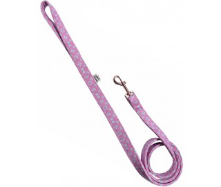 Pink and Sniffany Blue dog leash