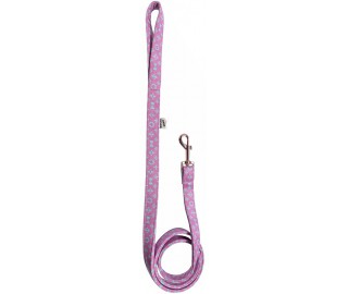 Pink and Sniffany Blue dog leash