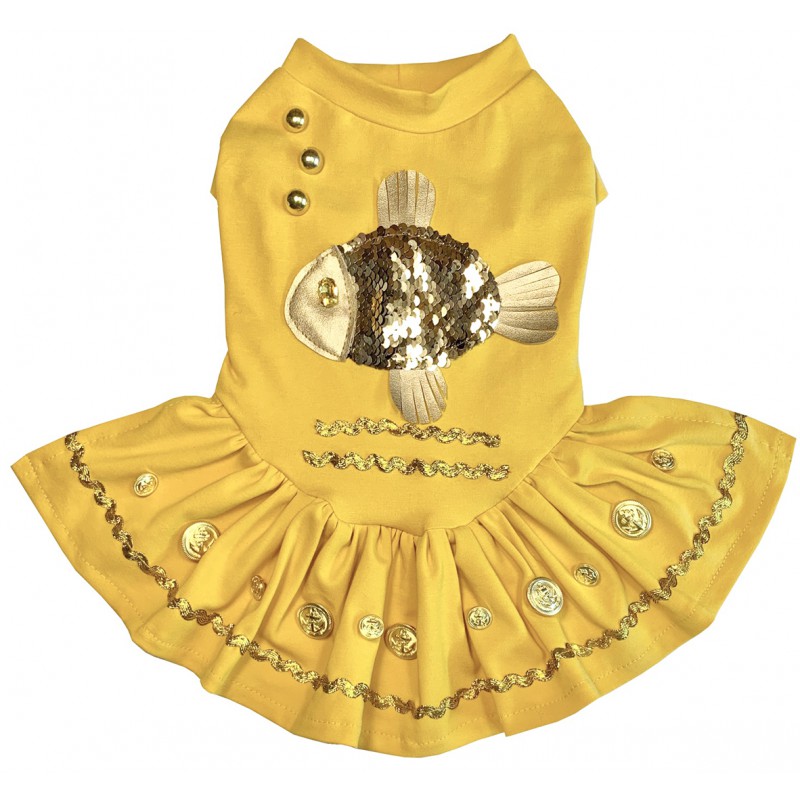 Gold Fish dress