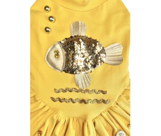 Gold Fish dress