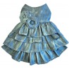 Ruffle Denim Mocktail dress