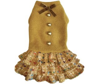 Ocher Autumn Tale dress