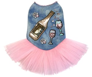 Sparkling Rosè dress