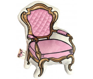 Pink Baroque Chair