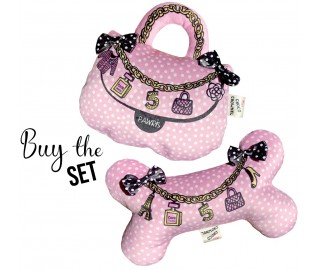 Polka Pink Pawris Set