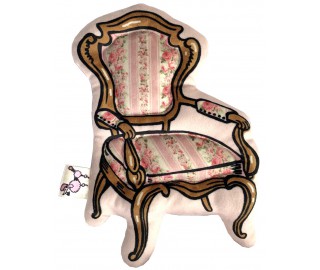 Floral Baroque chair