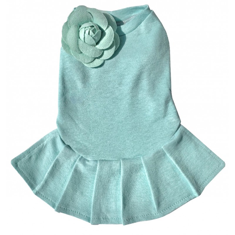 Mint dog dress