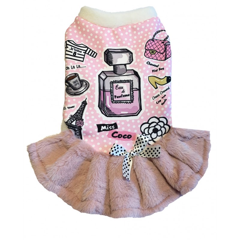 Pink Pawfume dress